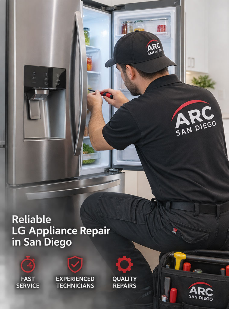 LG appliance repair in San Diego, CA